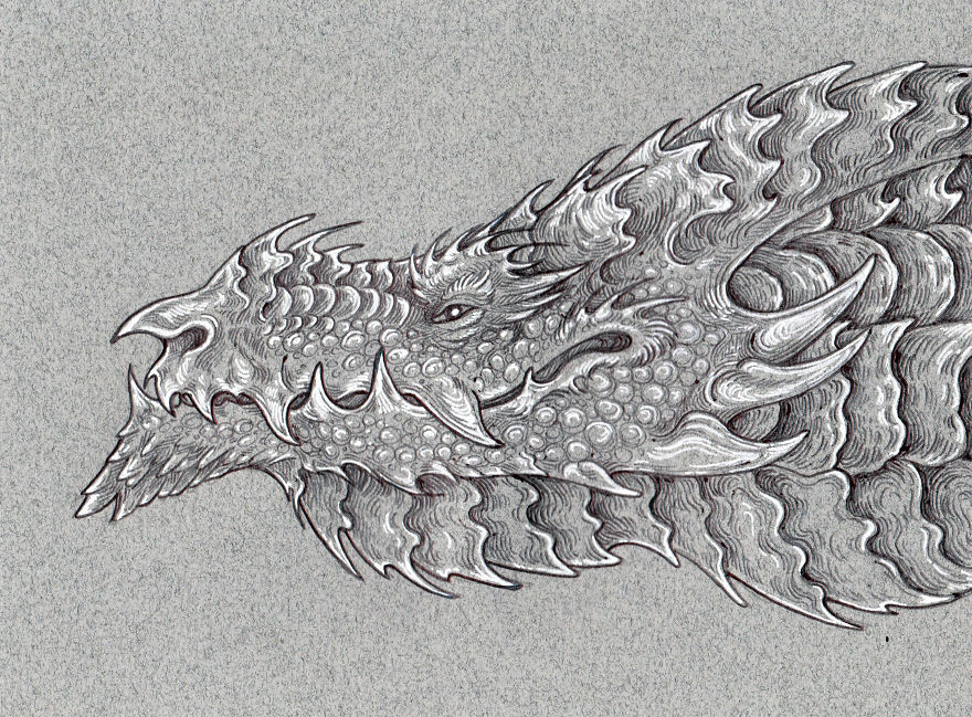 I’ve Created A Sketchbook Full Of Dragons And Mythical Creatures I’ve Created A Sketchbook Full Of Dragons And Mythical Creatures