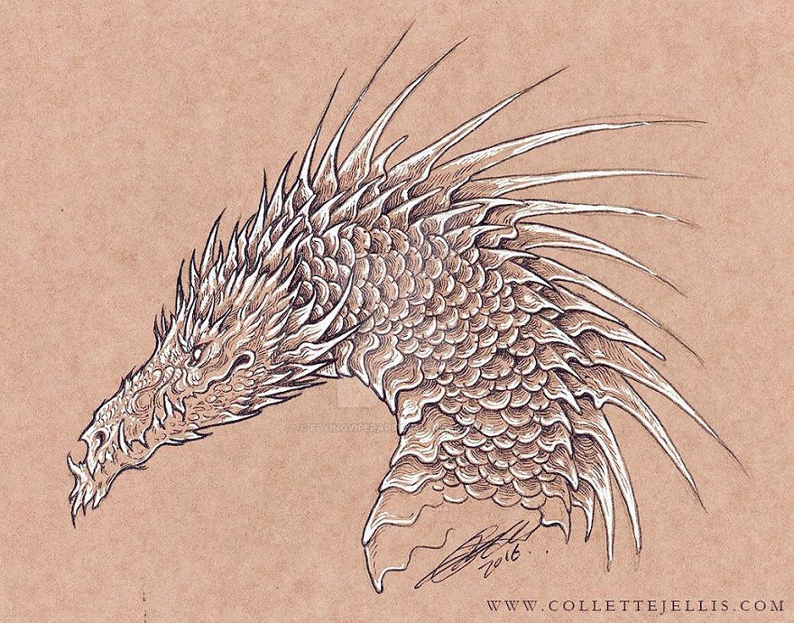 I’ve Created A Sketchbook Full Of Dragons And Mythical Creatures I’ve Created A Sketchbook Full Of Dragons And Mythical Creatures