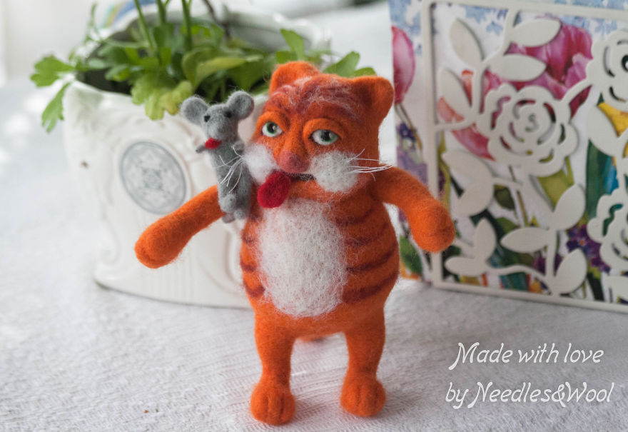 Woolen Sculptures Made With Lots Of Love Woolen Sculptures Made With Lots Of Love