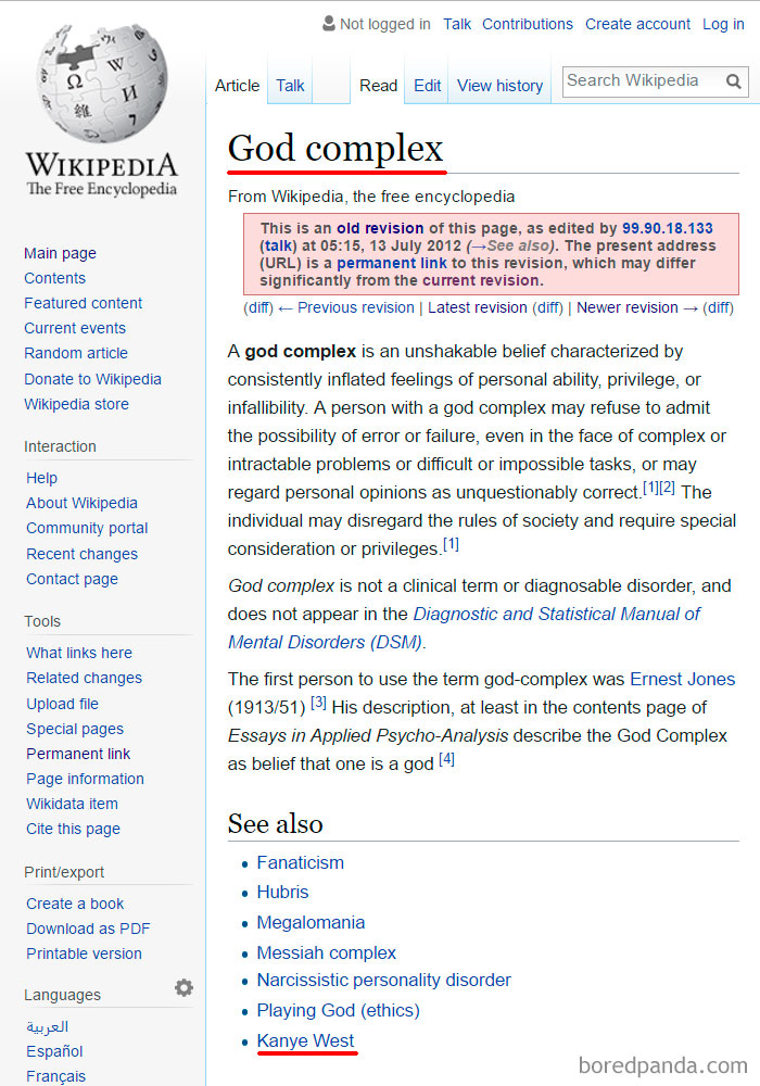 64 Of The Funniest Wikipedia Edits By Internet Vandals