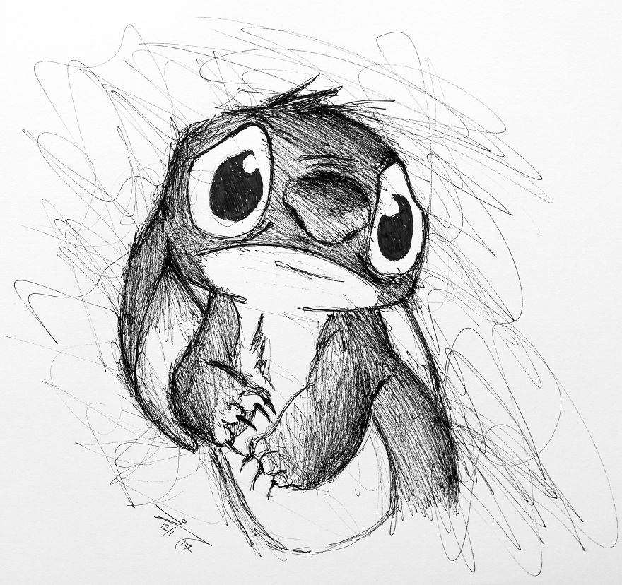 I Scribble My Favorite Cartoon Characters