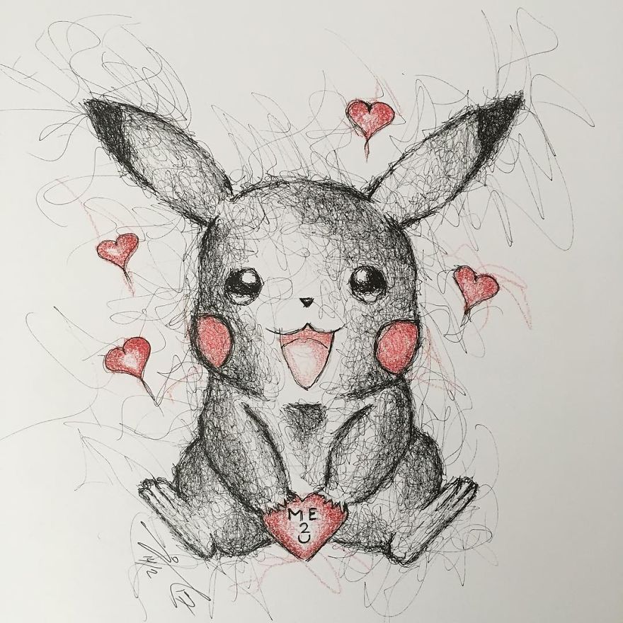 I Scribble My Favorite Cartoon Characters