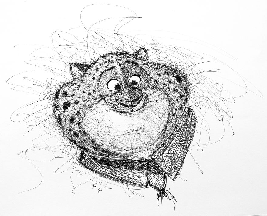 I Scribble My Favorite Cartoon Characters