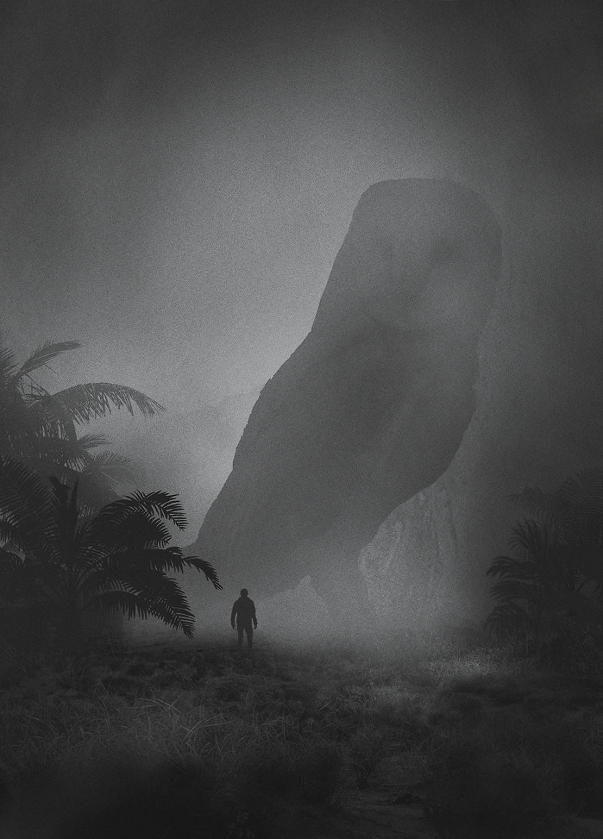 Polish Artist Illustrates His Fight Against Depression In Mysterious Dark Paintings Polish Artist Illustrates His Fight Against Depression In Mysterious Dark Paintings