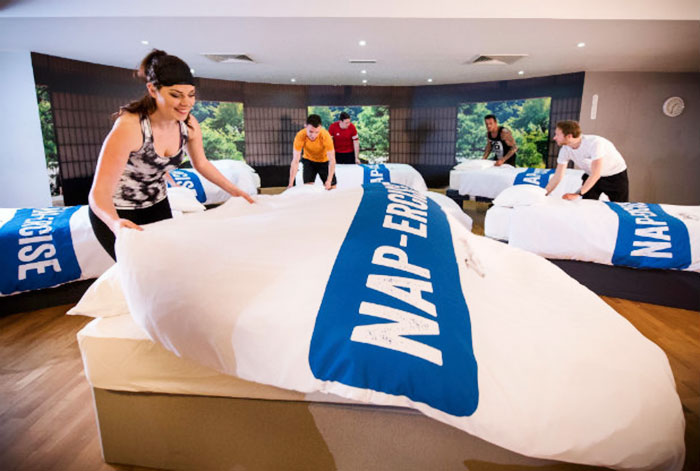 Finally, There’s A Gym That Offers Napping Classes For Tired Adults, And Here’s How It Works Finally, There’s A Gym That Offers Napping Classes For Tired Adults, And Here’s How It Works