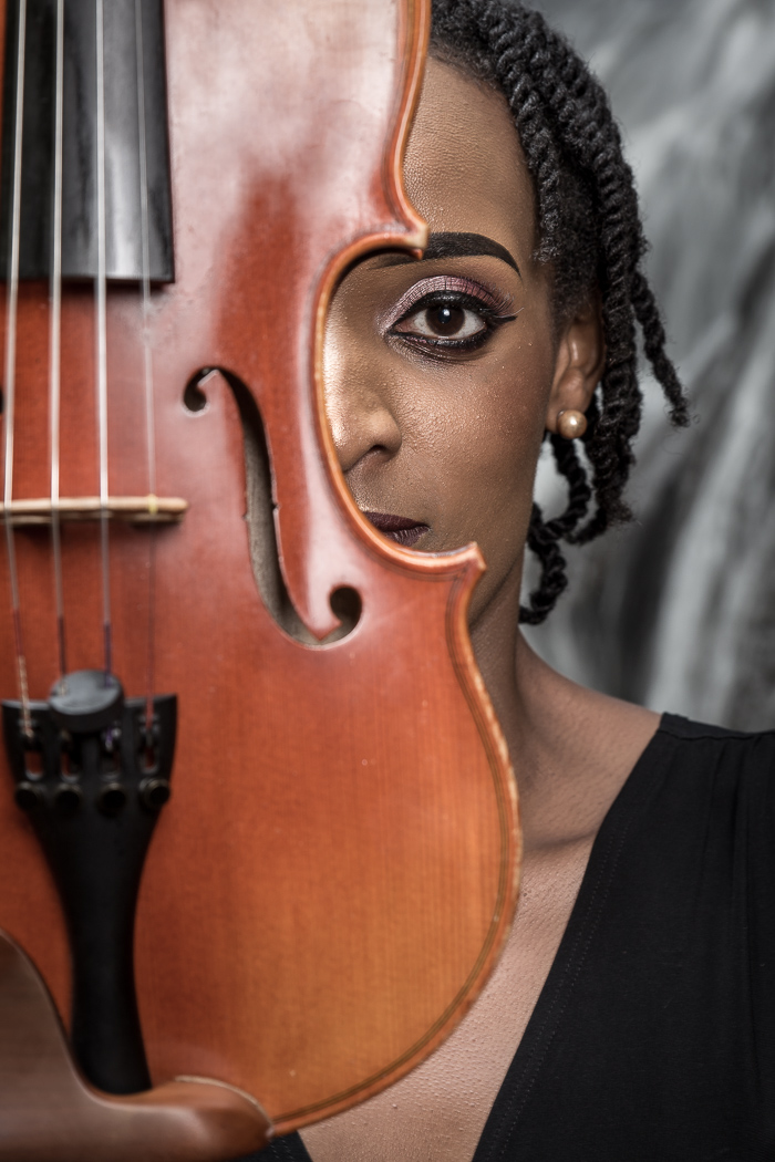 I Shot Creative Classical Portraits Of Classical Musicians At A Waterfall