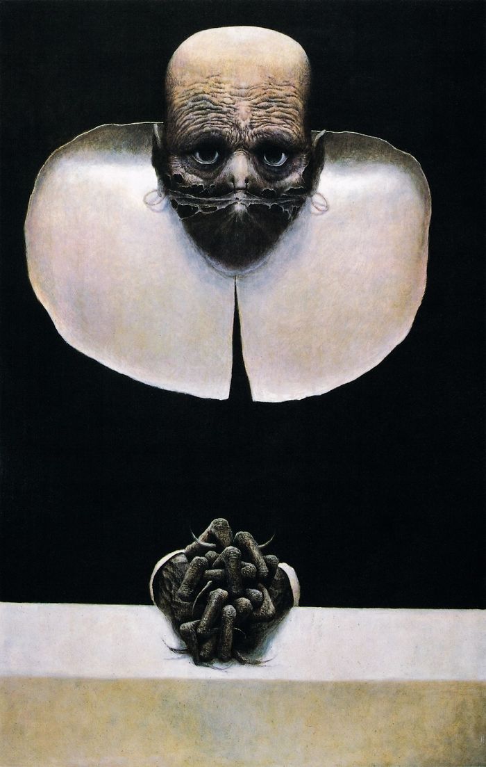 Polish Painter Who Learned To “Photograph Dreams” – His Works Will Give You Nightmares Polish Painter Who Learned To “Photograph Dreams” – His Works Will Give You Nightmares