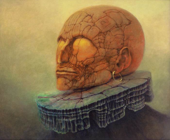 Polish Painter Who Learned To “Photograph Dreams” – His Works Will Give You Nightmares Polish Painter Who Learned To “Photograph Dreams” – His Works Will Give You Nightmares