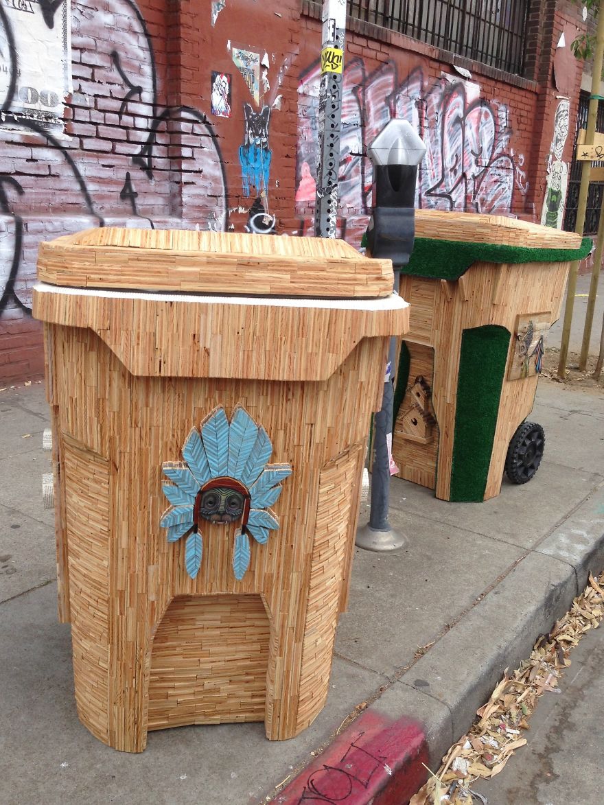 I Use Repurposed Materials To Create Mixed Media Artworks