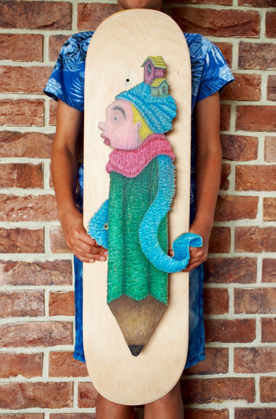 I Use Repurposed Materials To Create Mixed Media Artworks