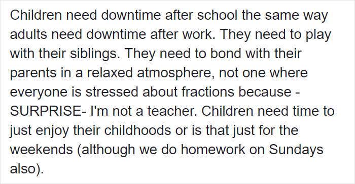 Mom Emails School To Tell Her Kid Won’t Be Doing Homework Anymore, And Here’s Why Mom Emails School To Tell Her Kid Won’t Be Doing Homework Anymore, And Here’s Why