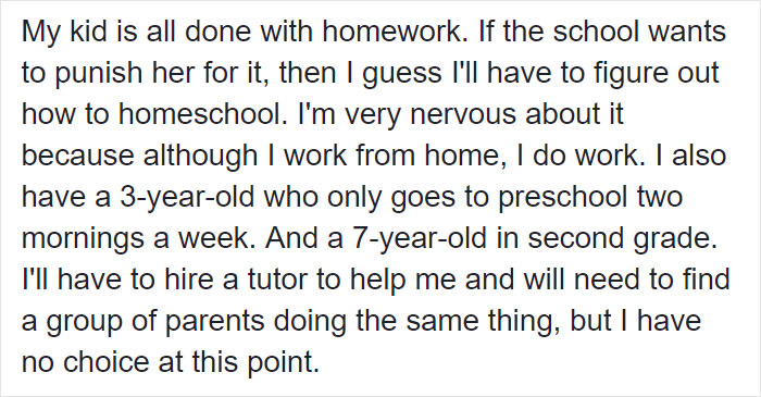 Mom Emails School To Tell Her Kid Won’t Be Doing Homework Anymore, And Here’s Why Mom Emails School To Tell Her Kid Won’t Be Doing Homework Anymore, And Here’s Why