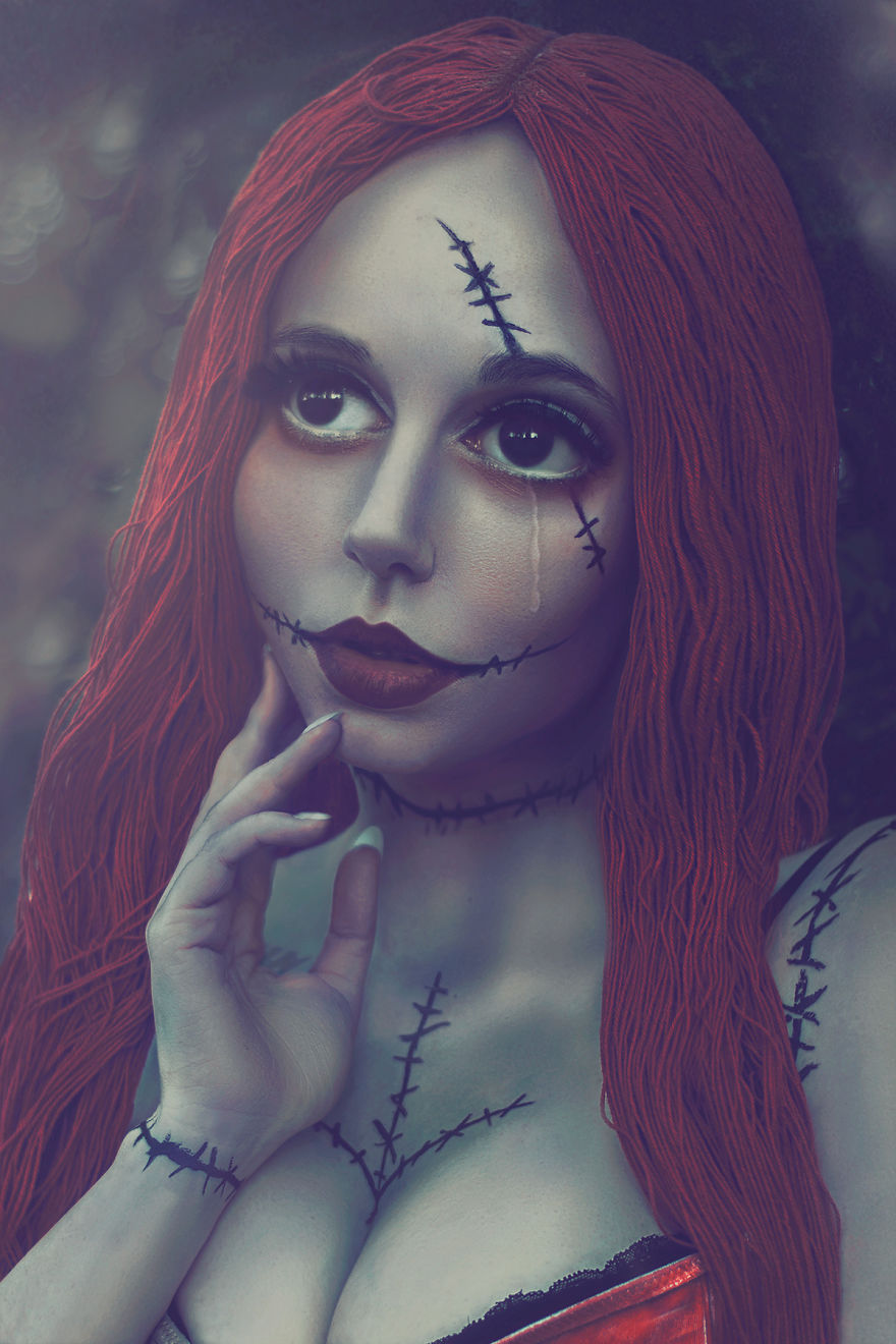 I Create Fantasy-Like Images By Giving Big Eyes To My Models