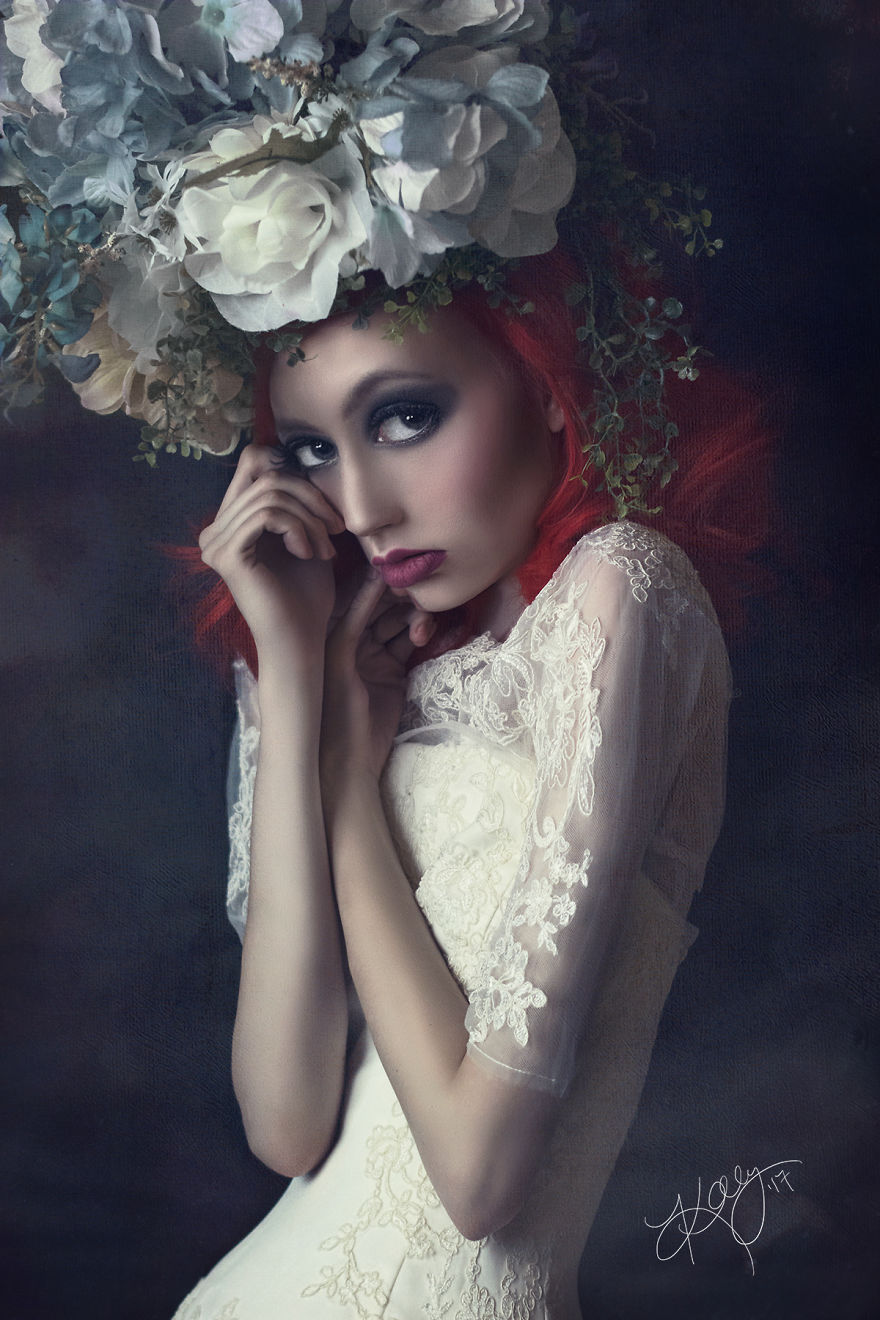 I Create Fantasy-Like Images By Giving Big Eyes To My Models