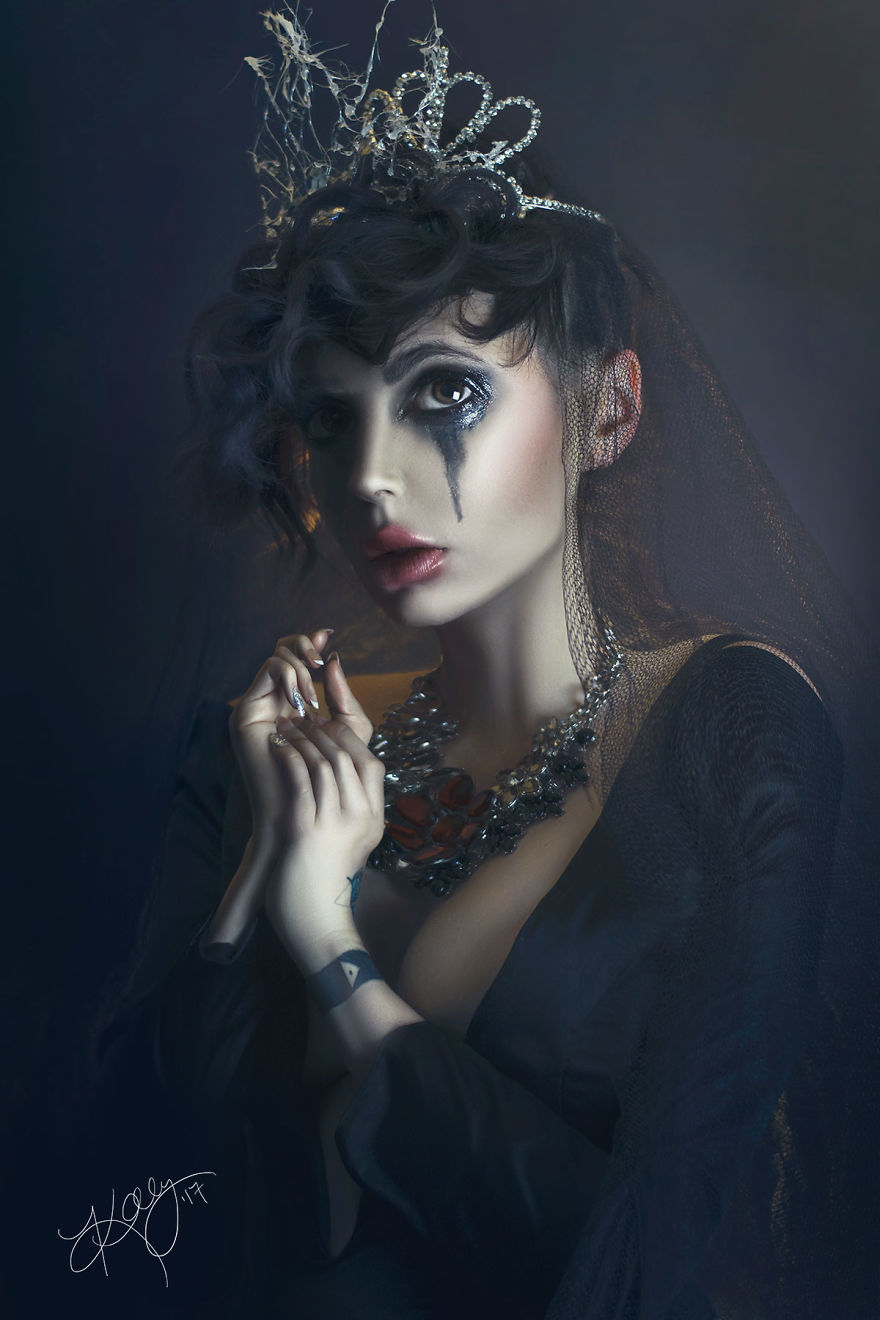 I Create Fantasy-Like Images By Giving Big Eyes To My Models
