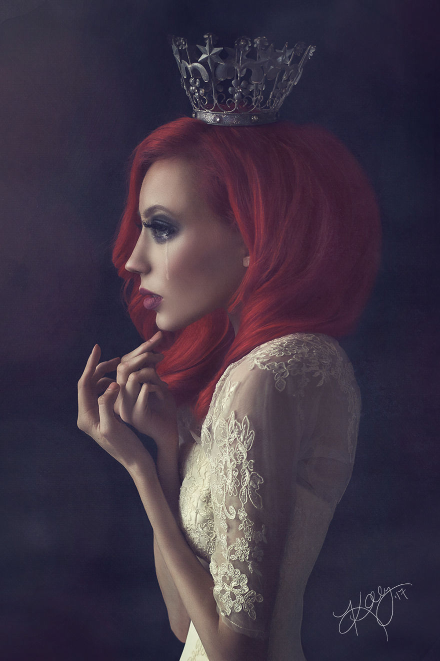 I Create Fantasy-Like Images By Giving Big Eyes To My Models