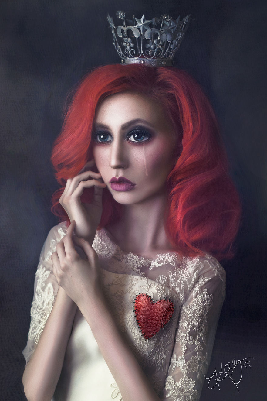 I Create Fantasy-Like Images By Giving Big Eyes To My Models