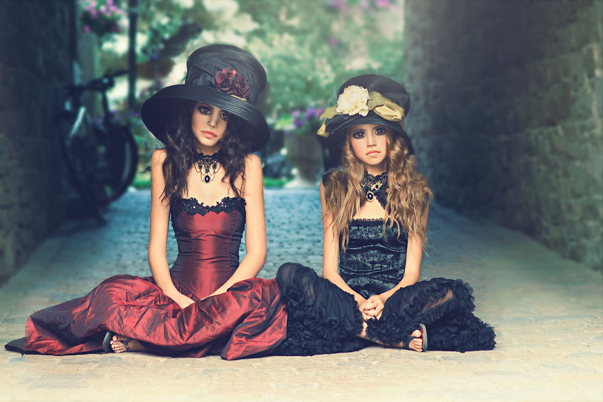 I Create Fantasy-Like Images By Giving Big Eyes To My Models