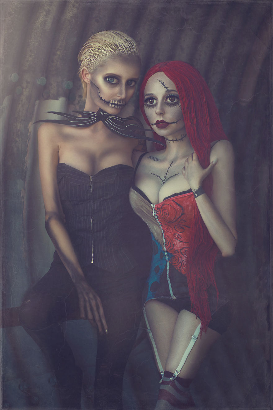 I Create Fantasy-Like Images By Giving Big Eyes To My Models