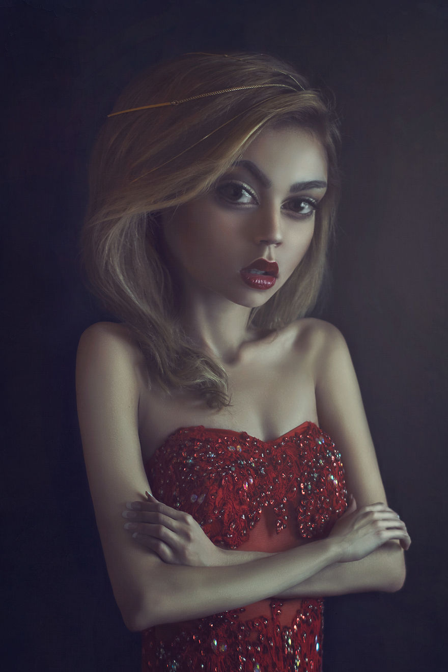 I Create Fantasy-Like Images By Giving Big Eyes To My Models