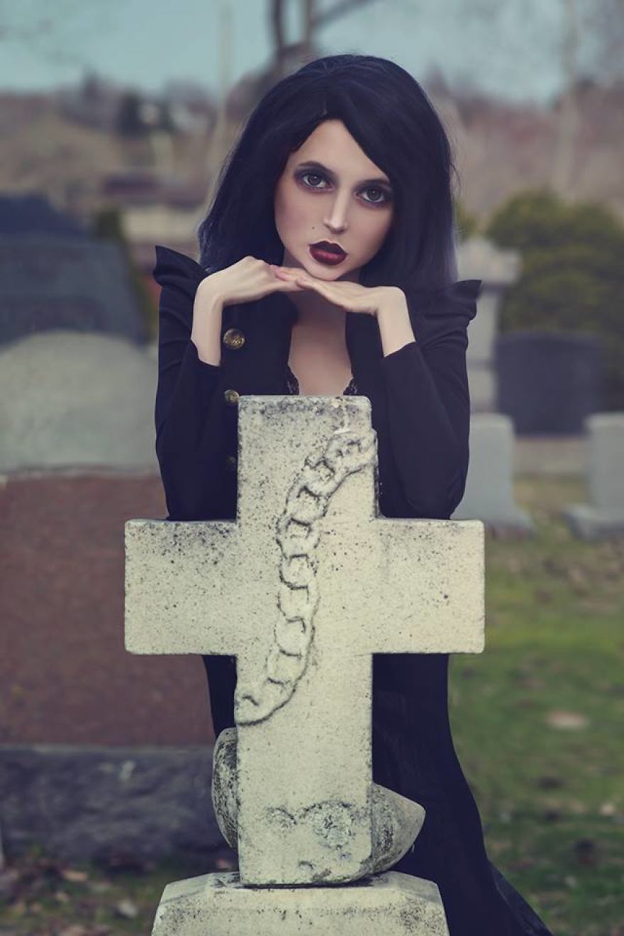 I Create Fantasy-Like Images By Giving Big Eyes To My Models