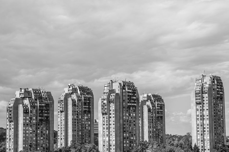 Showcasing Modernist And Brutalist Architecture Of Belgrade, Serbia