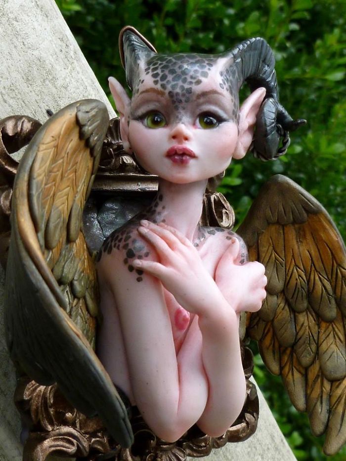 I Left My Corporate Job To Make Mystical Polymer Clay Creatures, And Here Are My Works
