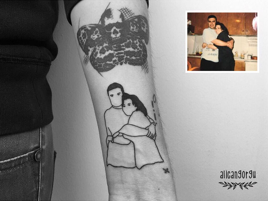 Artist Turns Your Most Nostalgic Childhood Pics Into Stylish Tattoos So You Always Have Them On Your Skin Artist Turns Your Most Nostalgic Childhood Pics Into Stylish Tattoos So You Always Have Them On Your Skin