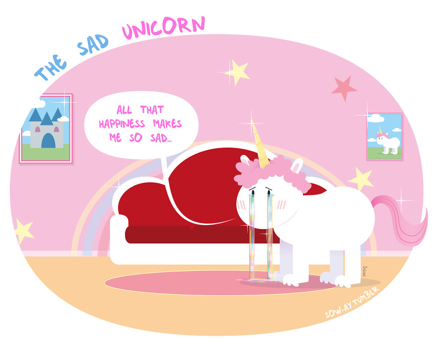 Anyone Can Have Depression. Even Unicorns Anyone Can Have Depression. Even Unicorns