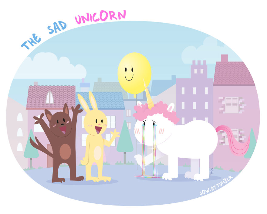 Anyone Can Have Depression. Even Unicorns Anyone Can Have Depression. Even Unicorns