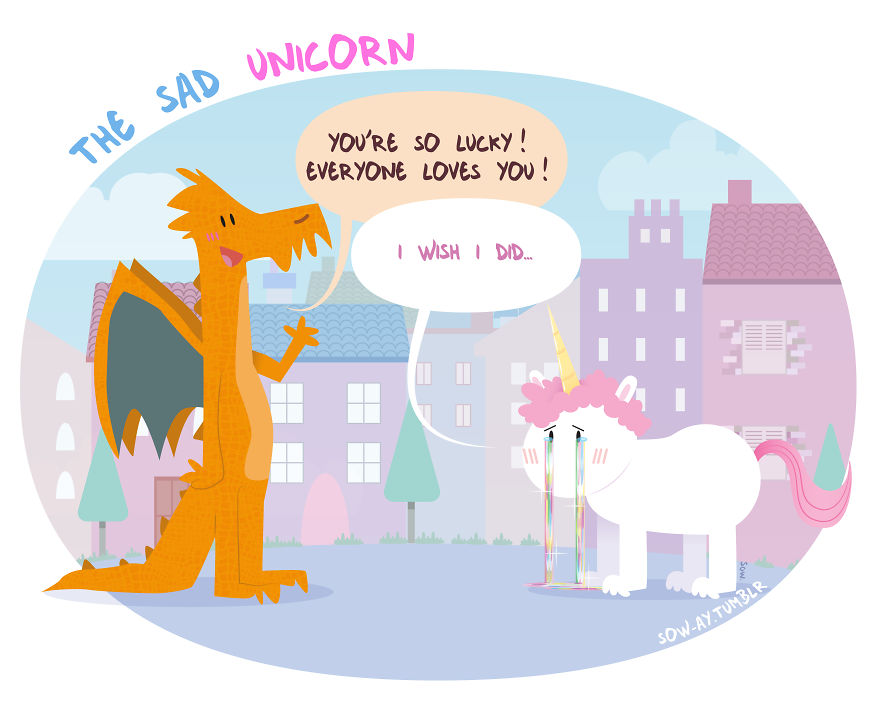 Anyone Can Have Depression. Even Unicorns Anyone Can Have Depression. Even Unicorns