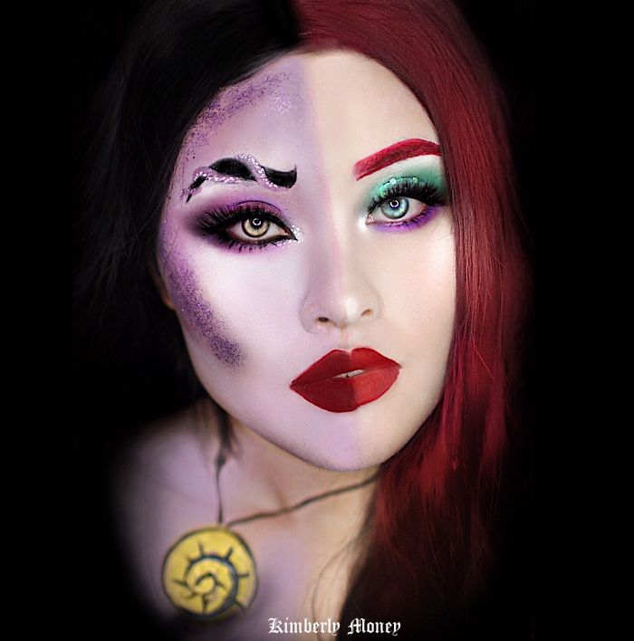 I Merged Disney Princesses And Villains To Create These Makeup Looks I Merged Disney Princesses And Villains To Create These Makeup Looks