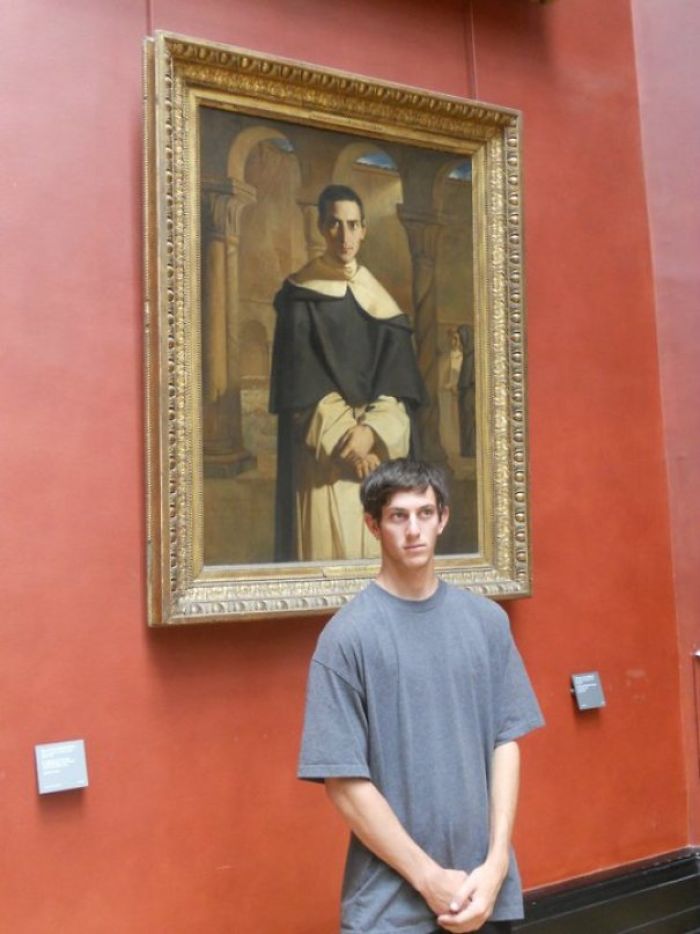 29 Times People Accidentally Found Their Doppelgängers In Museums And Couldn&#8217;t Believe Their Eyes