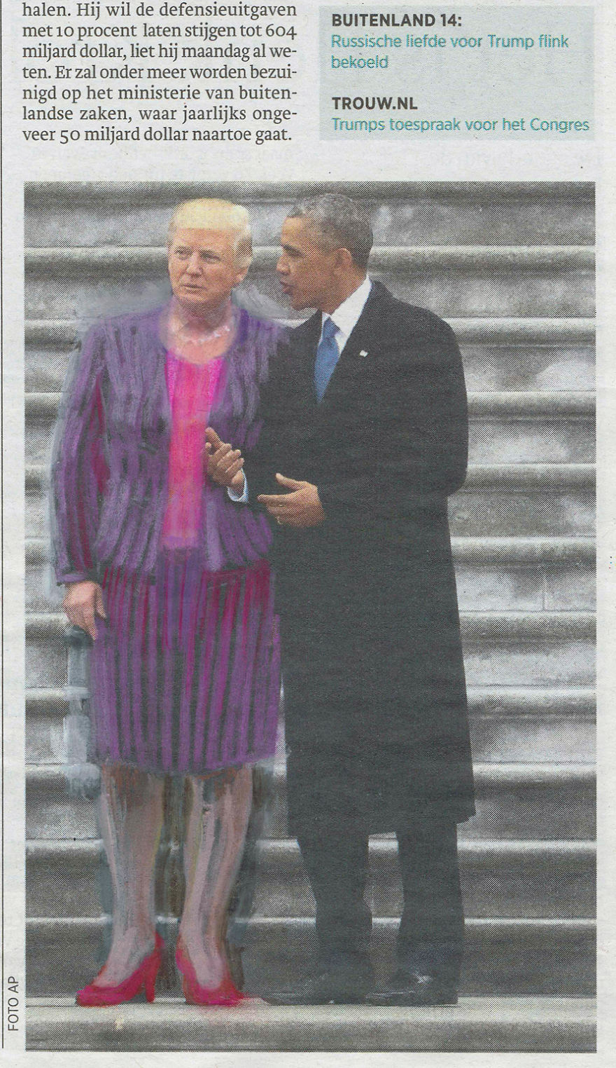 My Response To Trump Administration’s “Dress Like A Woman” Wish For The Women In The White House My Response To Trump Administration’s “Dress Like A Woman” Wish For The Women In The White House