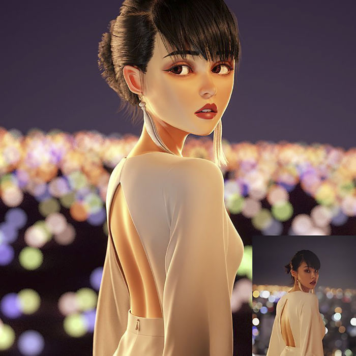 Artist Turns People Into 3D Pixar-Like Characters And You Can Become One Too Artist Turns People Into 3D Pixar-Like Characters And You Can Become One Too