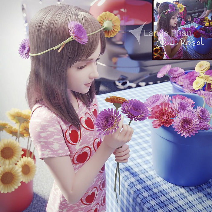 Artist Turns People Into 3D Pixar-Like Characters And You Can Become One Too Artist Turns People Into 3D Pixar-Like Characters And You Can Become One Too