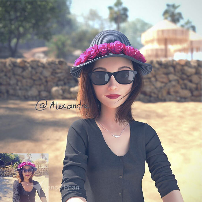 Artist Turns People Into 3D Pixar-Like Characters And You Can Become One Too Artist Turns People Into 3D Pixar-Like Characters And You Can Become One Too