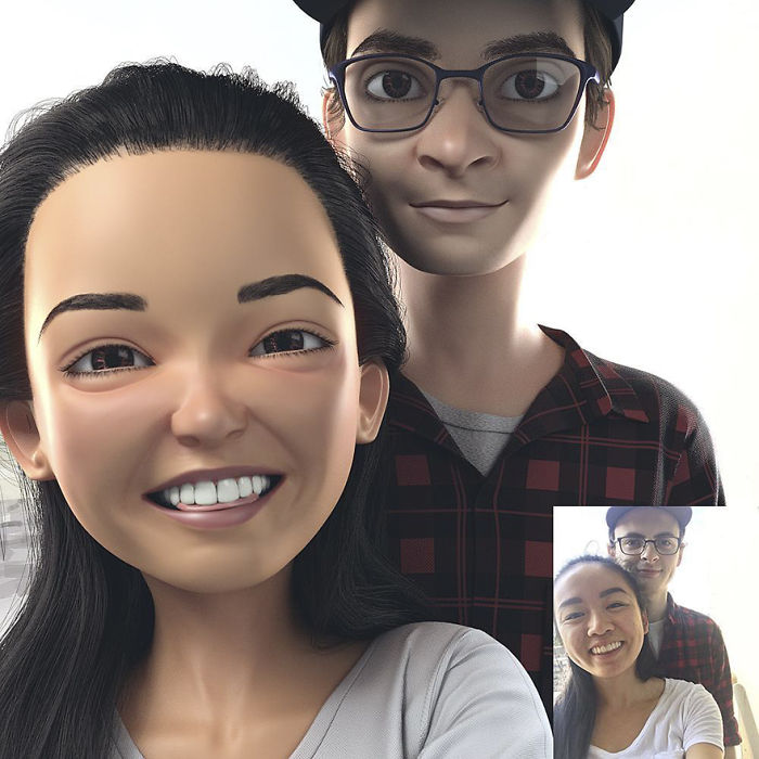 Artist Turns People Into 3D Pixar-Like Characters And You Can Become One Too Artist Turns People Into 3D Pixar-Like Characters And You Can Become One Too