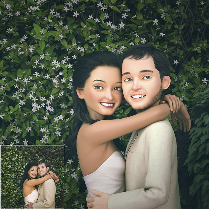 Artist Turns People Into 3D Pixar-Like Characters And You Can Become One Too Artist Turns People Into 3D Pixar-Like Characters And You Can Become One Too