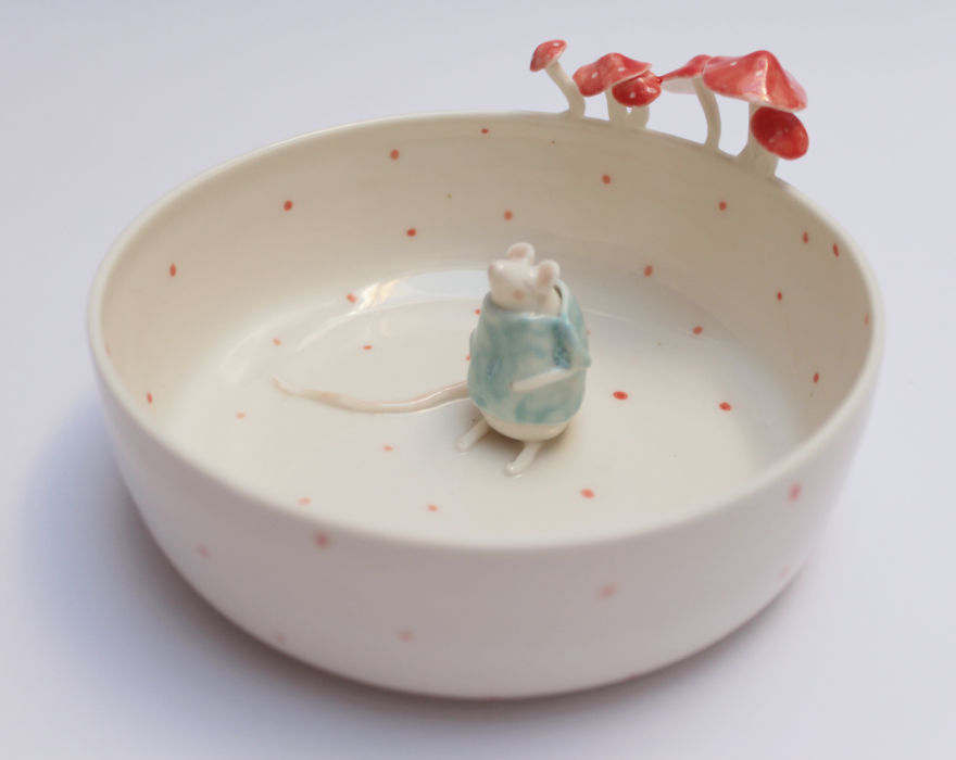 I Create Whimsical Bowls From Porcelain I Create Whimsical Bowls From Porcelain