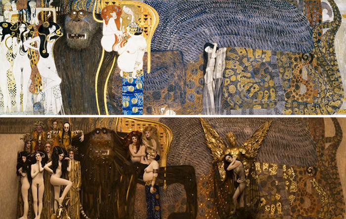 Gustav Klimt’s Paintings Get Recreated With Real-Life Models, And The Result Is Amazing Gustav Klimt’s Paintings Get Recreated With Real-Life Models, And The Result Is Amazing