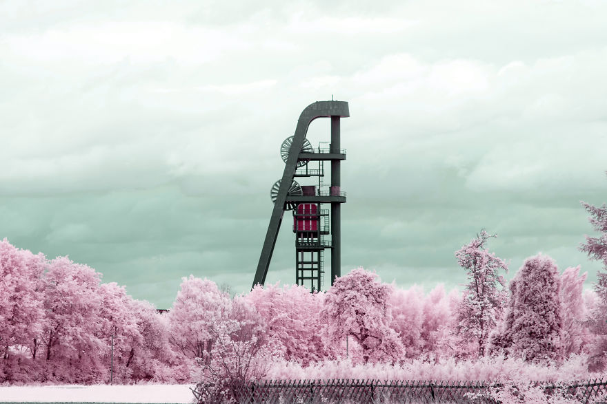 I Travel Around The Ruhr Area In Germany To Capture The Beauty Of Industrial Heritages In Infrared I Travel Around The Ruhr Area In Germany To Capture The Beauty Of Industrial Heritages In Infrared