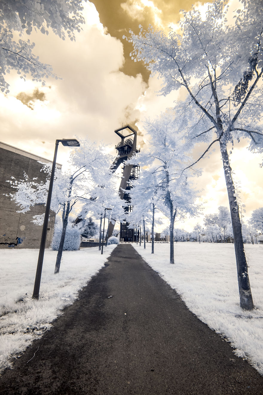 I Travel Around The Ruhr Area In Germany To Capture The Beauty Of Industrial Heritages In Infrared I Travel Around The Ruhr Area In Germany To Capture The Beauty Of Industrial Heritages In Infrared