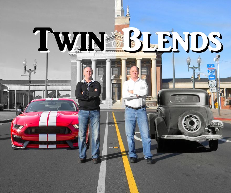 My Twin Brother And I Created Twin Blends Photography To Give People A Unique Look Into The Past My Twin Brother And I Created Twin Blends Photography To Give People A Unique Look Into The Past