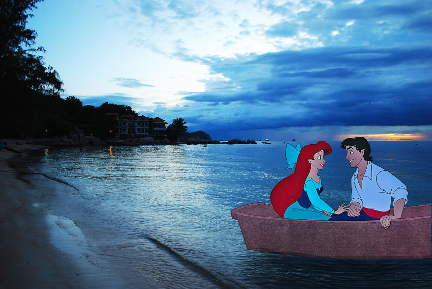 I Added My Favorite Childhood Characters Into Pictures From My Travels I Added My Favorite Childhood Characters Into Pictures From My Travels