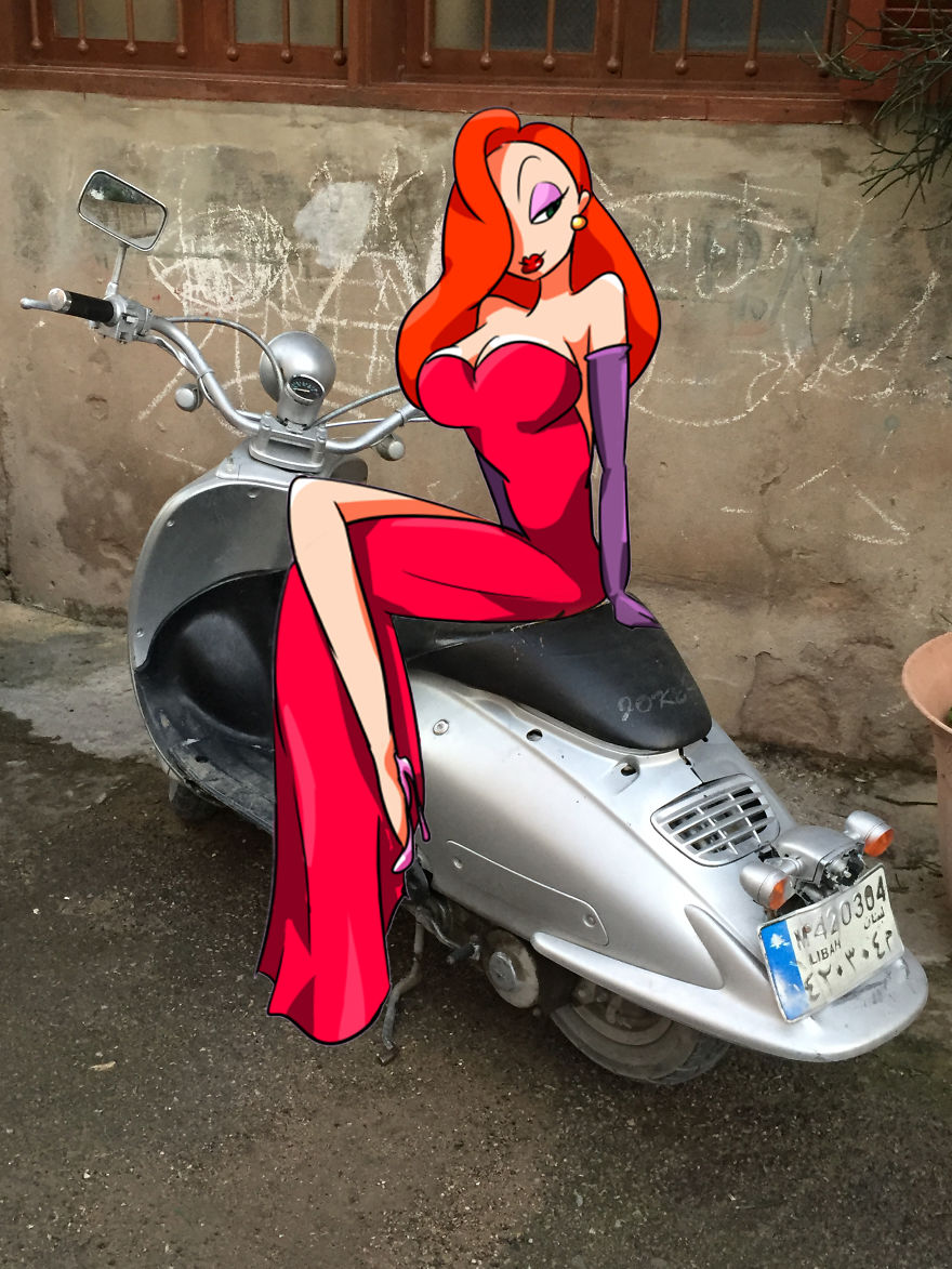 I Added My Favorite Childhood Characters Into Pictures From My Travels I Added My Favorite Childhood Characters Into Pictures From My Travels