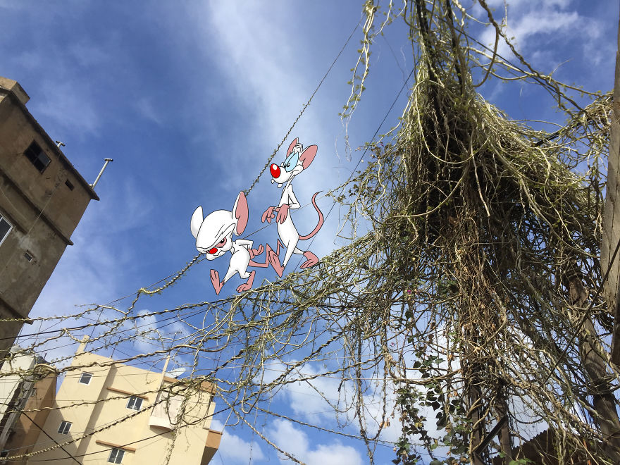 I Added My Favorite Childhood Characters Into Pictures From My Travels I Added My Favorite Childhood Characters Into Pictures From My Travels