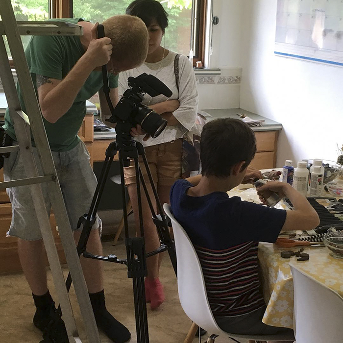 12-Year-Old Boy Creates Creepy Sculptures Using Found Materials, And They’re Surprisingly Awesome 12-Year-Old Boy Creates Creepy Sculptures Using Found Materials, And They’re Surprisingly Awesome