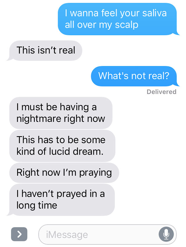 Girlfriend Texts Boyfriend She Shaved Her Head, Doesn’t Expect Reaction Like This Girlfriend Texts Boyfriend She Shaved Her Head, Doesn’t Expect Reaction Like This