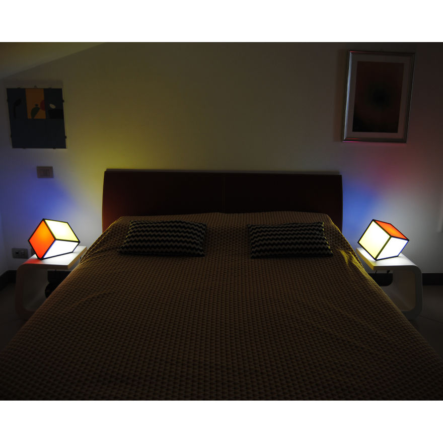 My New Work, The 7faces Cube Lamp My New Work, The 7faces Cube Lamp